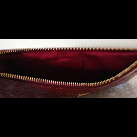 Red Burberry Clutch - Picture 4 of 4
